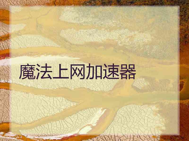 魔法上网加速器