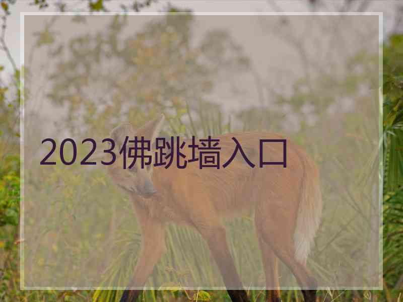 2023佛跳墙入口
