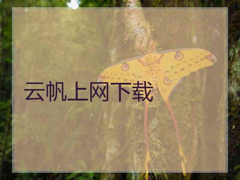 云帆上网下载